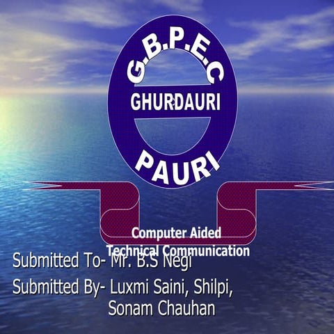Computer aided technical communication