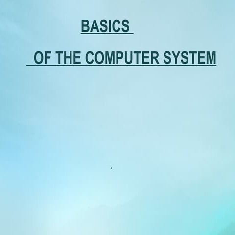 Computer and computation | PPT