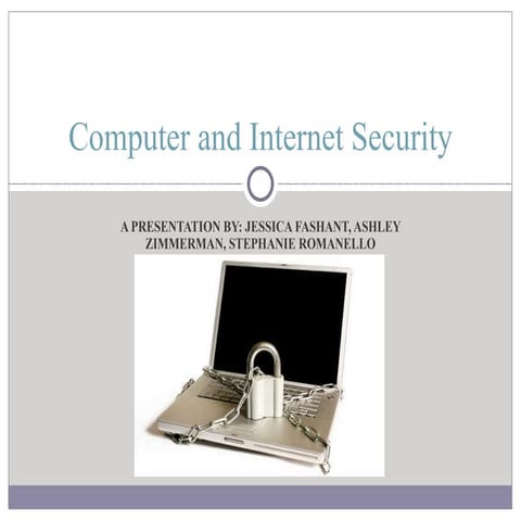 Computer And Internet Security