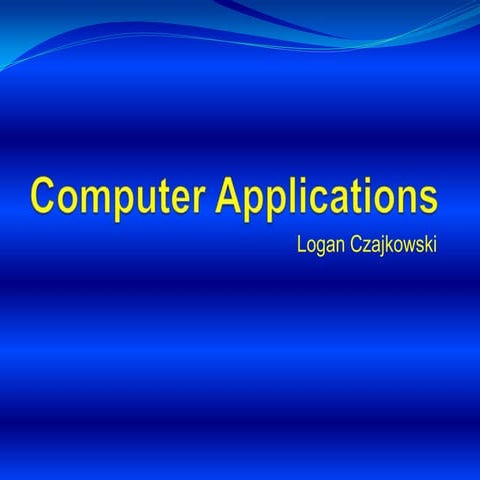 Computer Applications