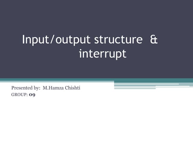 Computer architecture presentation