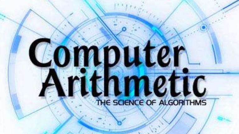 data representation and computer arithmetic