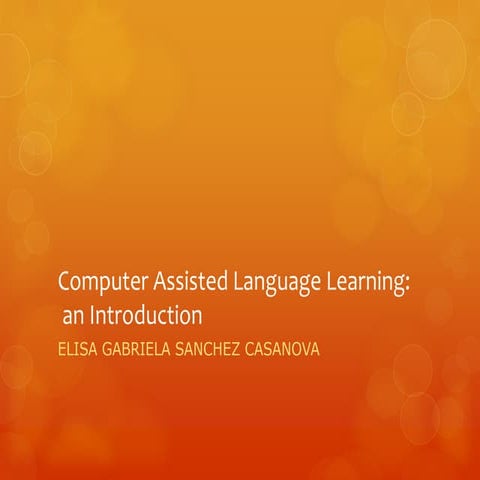 Computer assisted language learning act 6