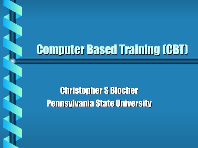 Computer Based Training2