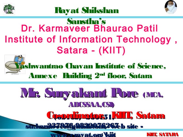 Computer Basic Information Presentation