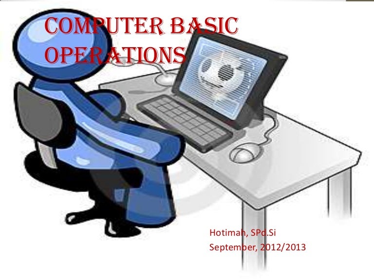Computer basic operations