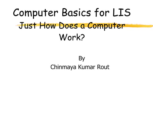 Introduction Computer