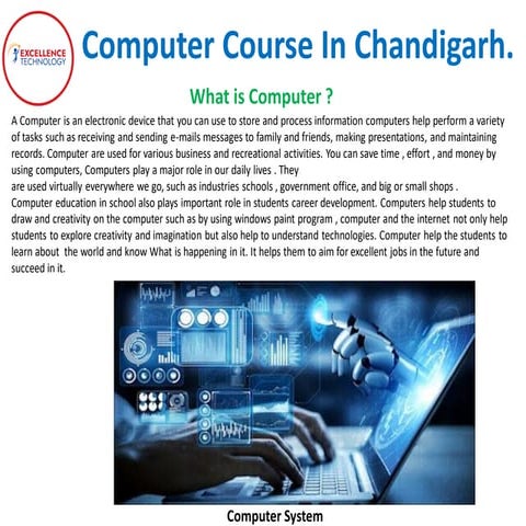Computer institute | PPTX