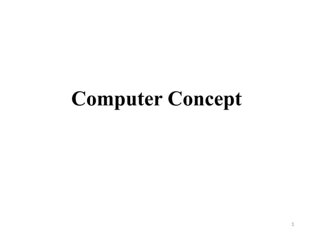 Computer concept
