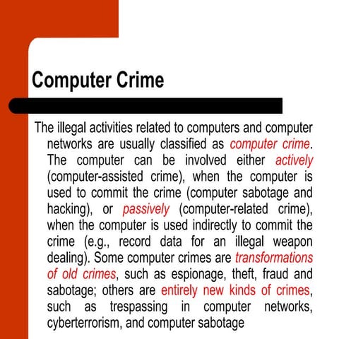 Computer crime (1)