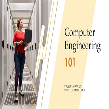 Computer Engineering, How it works, and its applications.pptx