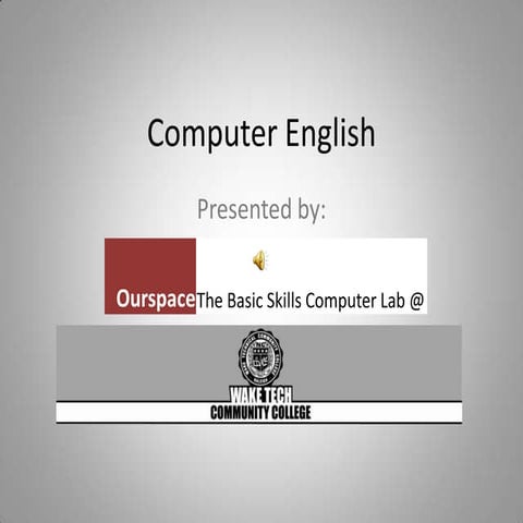 Computer English