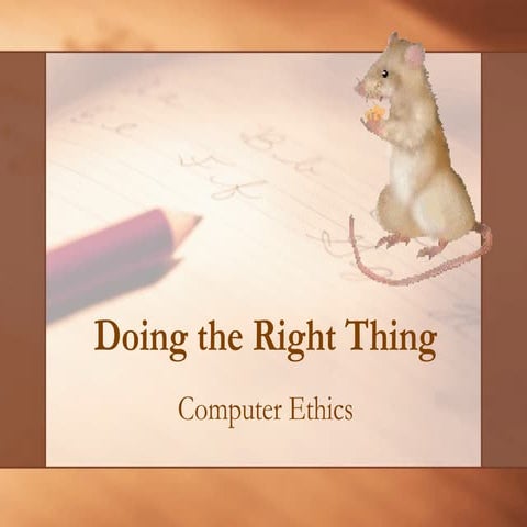 Computer ethics