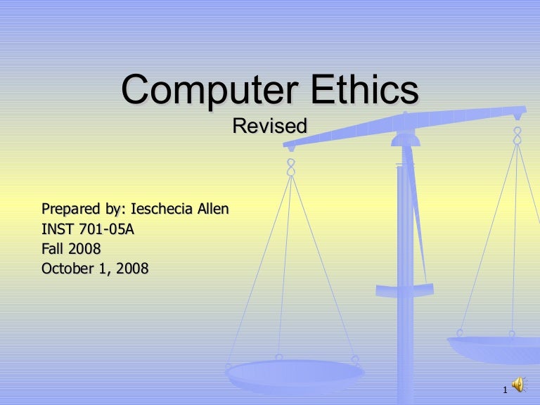 Computer Ethics
