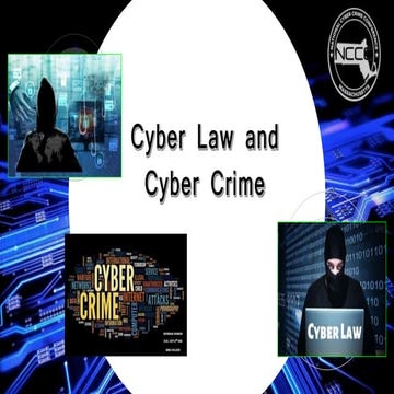 Cyber Law and Cyber Crime