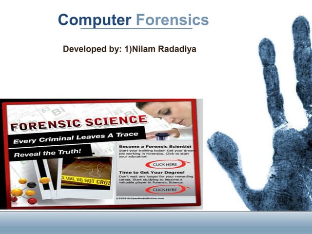 Computer forensics 1