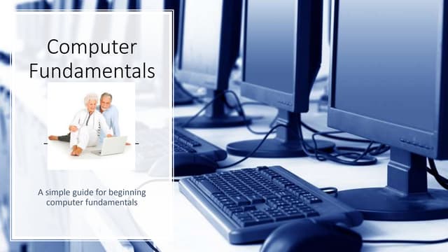 Computer fundamentals