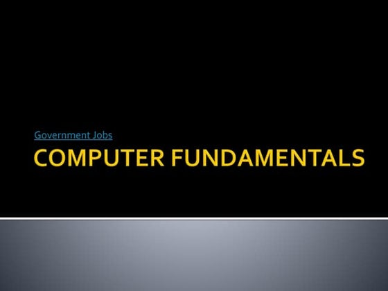What is a Computer? | PPT