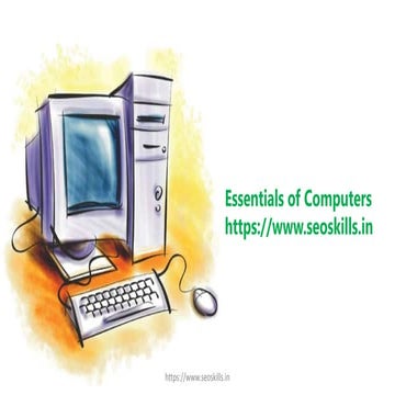 Computer fundamentals for Multimedia Students