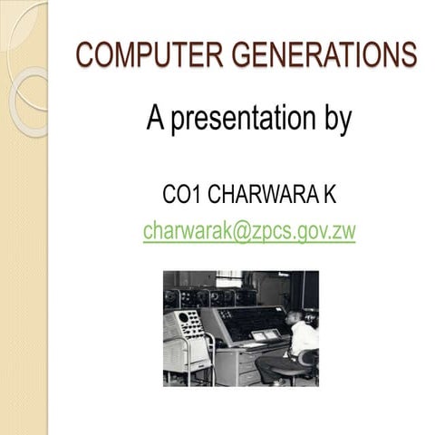 Computer generations