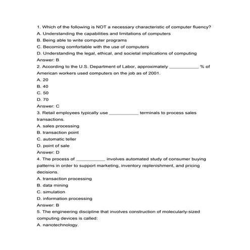 Computer genral awareness