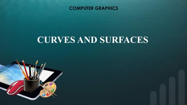 Computer graphics curves and surfaces (1)