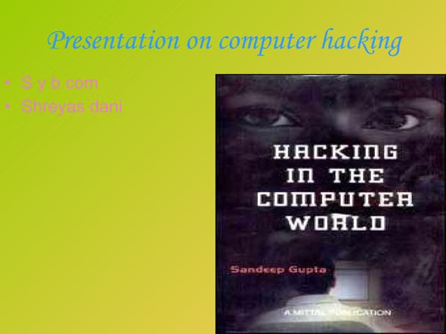 Computer hacking