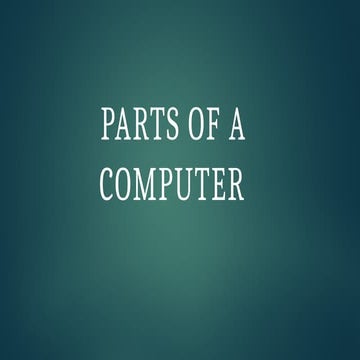 Computer Hardware Servicing-Computer Hardware.pptx
