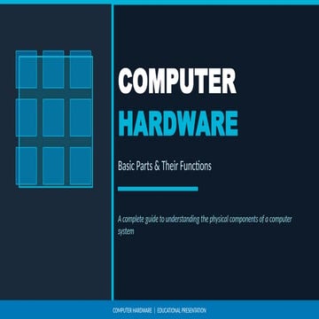 computer Hardware | PPTX