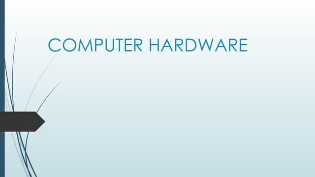 introdution to COMPUTER HARDWARE PRE.pptx