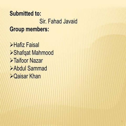 Input and output devices (Qaisar)