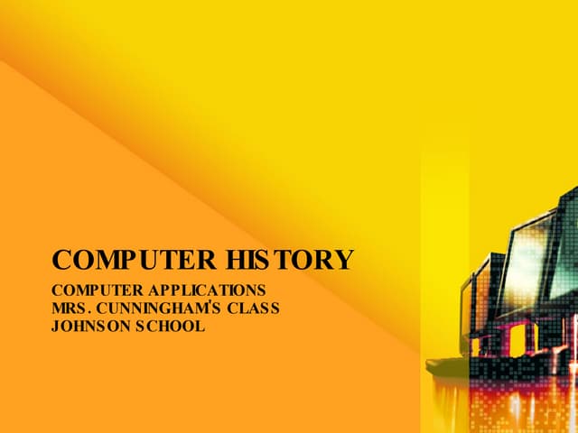 Computer History