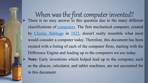 Computer inventors and their inventions the world is thankful for | PPT