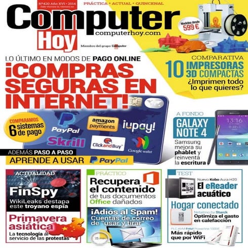 COMPUTER HOY No. 420   7 de noviembre de 2014