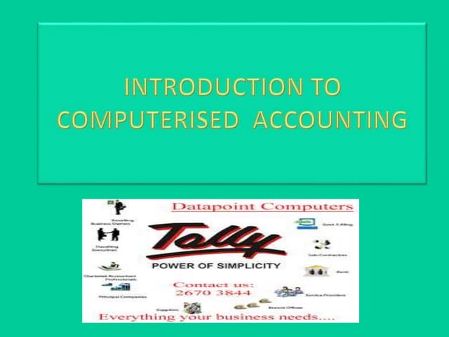 Computer in accounting