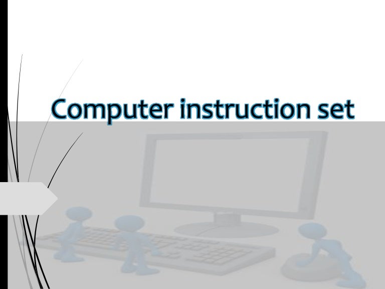 Computer instruction set