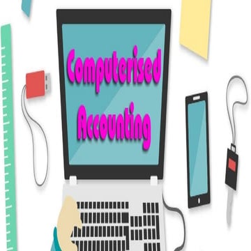 Introduction to computerised accounting | PPT