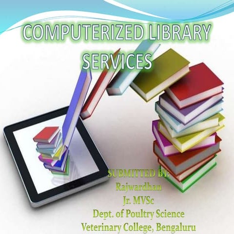 Computerised library services