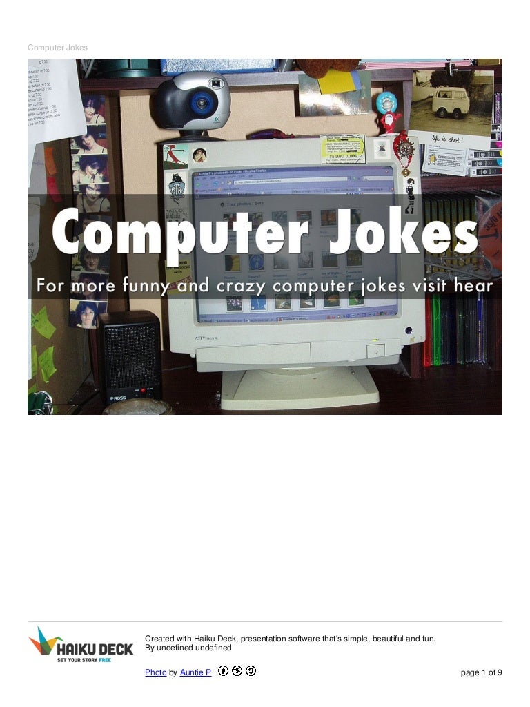Computer jokes
