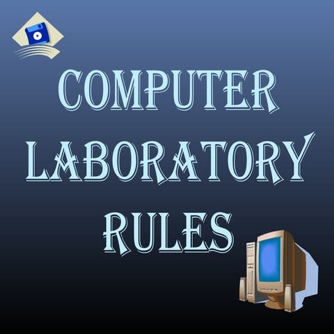 Computerlaboratoryrules 