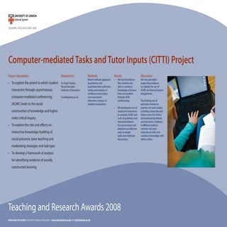 Computer Mediated Tasks And Tutor I...