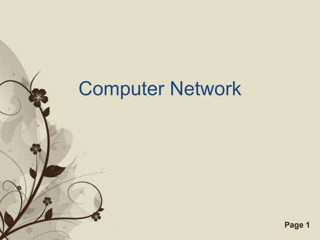 Computer network
