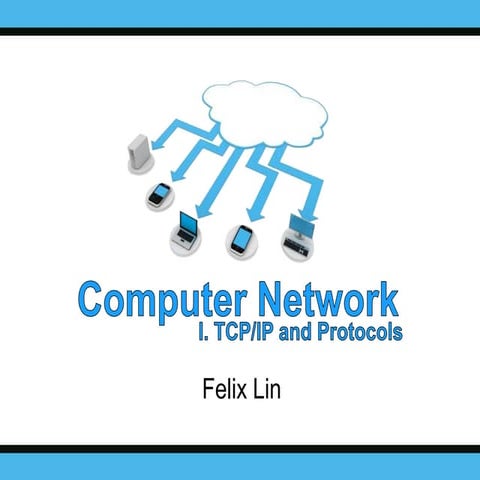 Computer Network 1 TCP/IP | PPT image.
