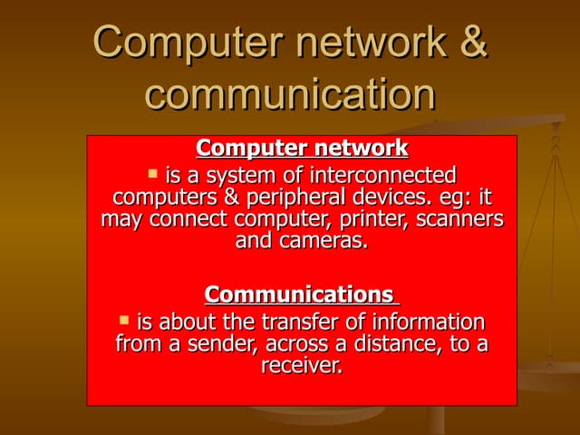 Computer network & communication answer