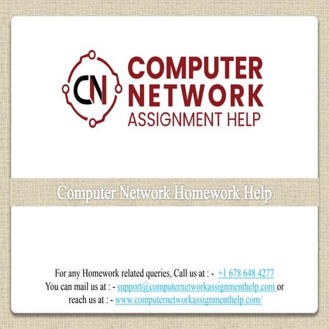 Computer Network Homework Help
