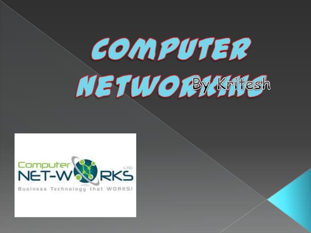 Computer networking For Class XII