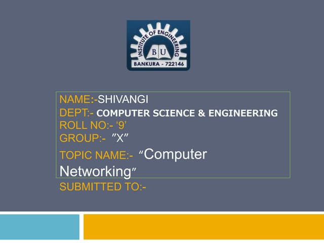 Computer networking