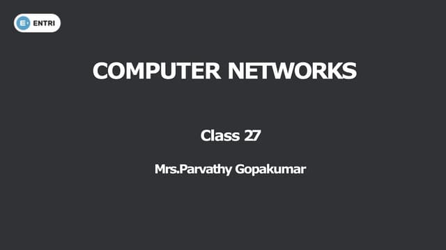 computer network introduction. psc notes . Assisant professor in cse.