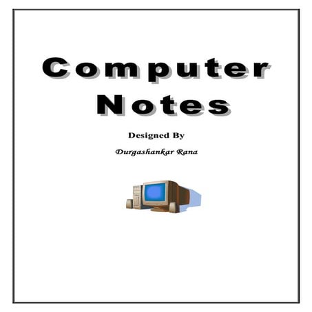 Computer notes | PDF