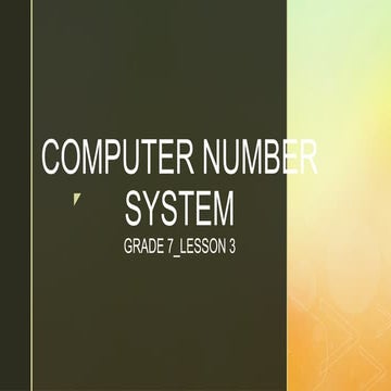 COMPUTER NUMBER SYSTEM( ACTIVITIES).pptx